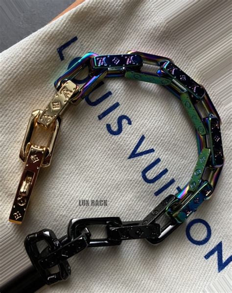 louis vuitton uhren armband|Louis Vuitton monogram chain bracelet.